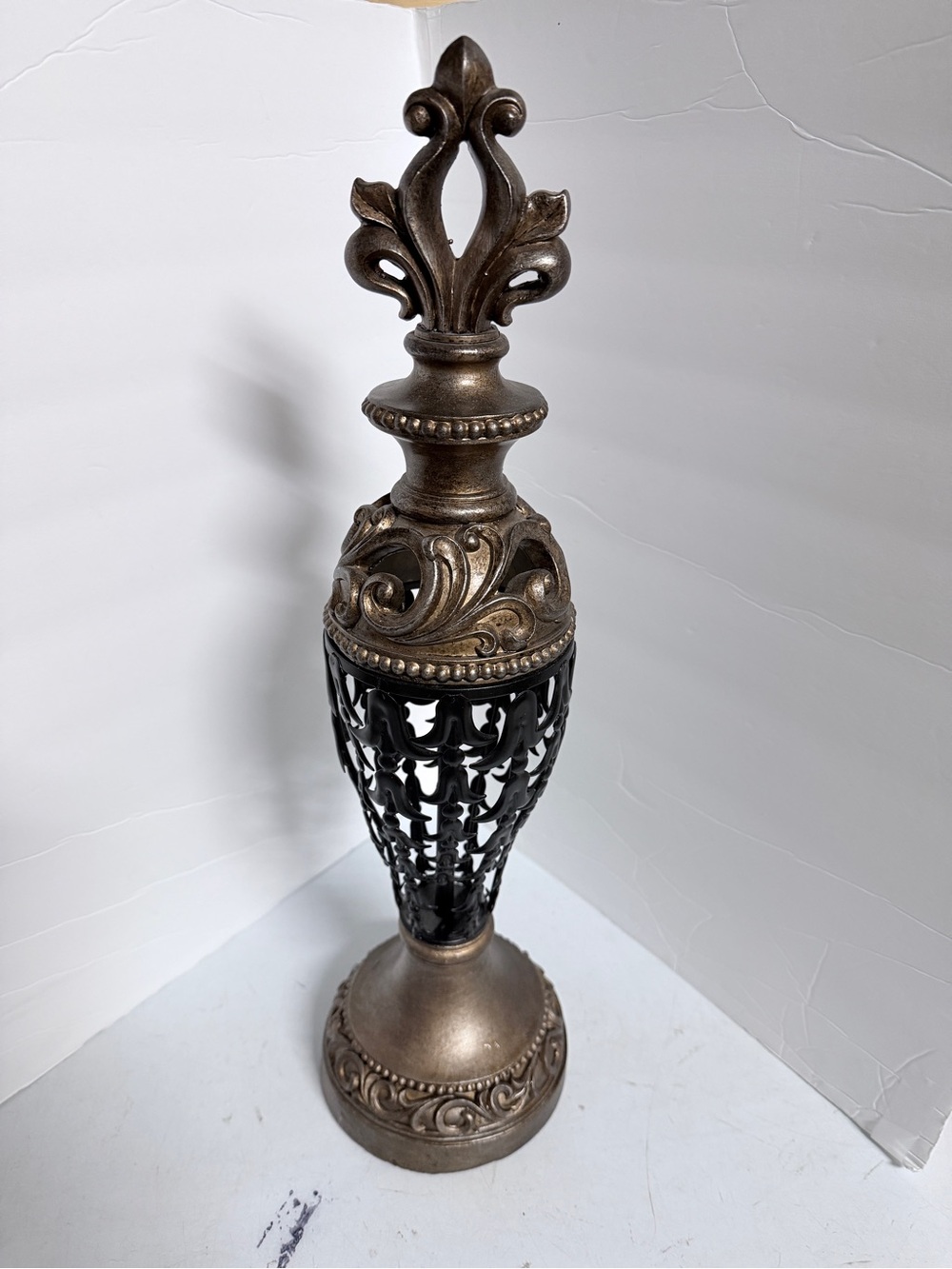 Hobby Lobby Bronze and Black Ornamental Finial Accent